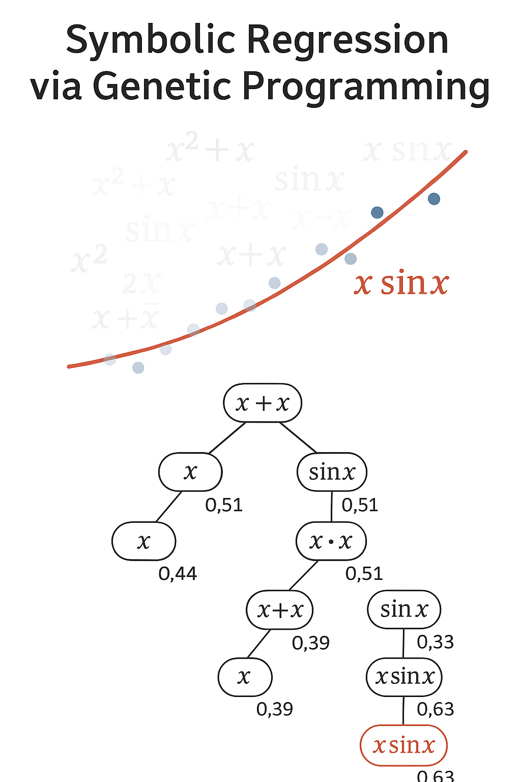 genetic programming formula finding